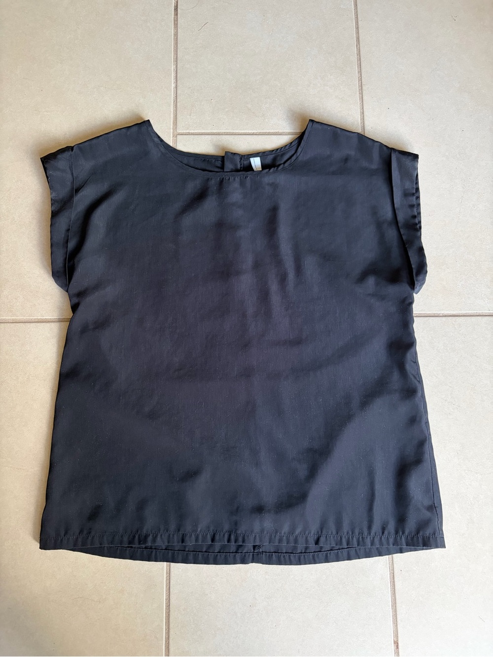 Vero Moda Black Cap Sleeve Blouse